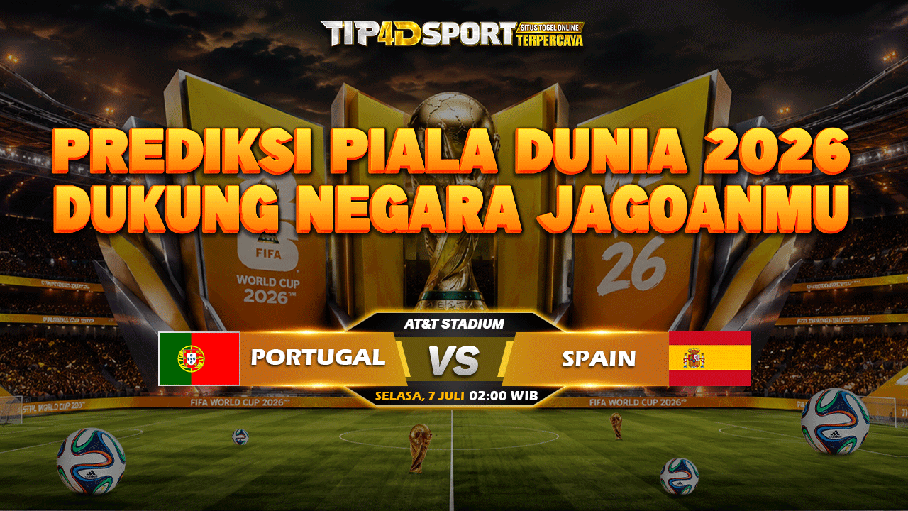 Prediksi Fifa World Cup Portugal VS Spanyol 7 Juli 2026